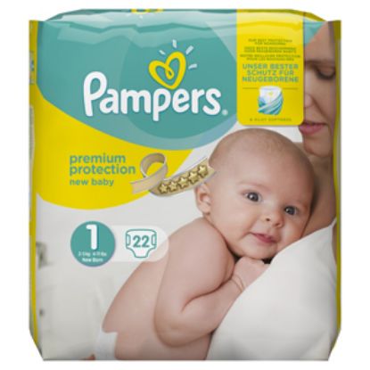 Picture of Pampers New Baby Size 1  22 x4